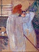 Henri De Toulouse-Lautrec, Woman Combing her Hair